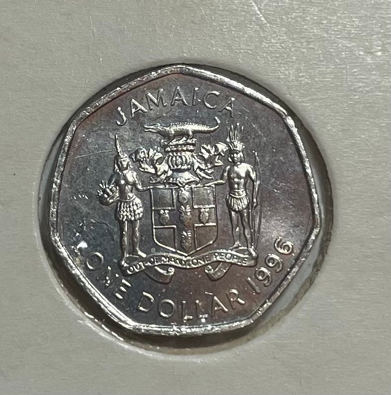 1 dollar Jamaica 1996, Ophalen of Verzenden, Noord-Amerika