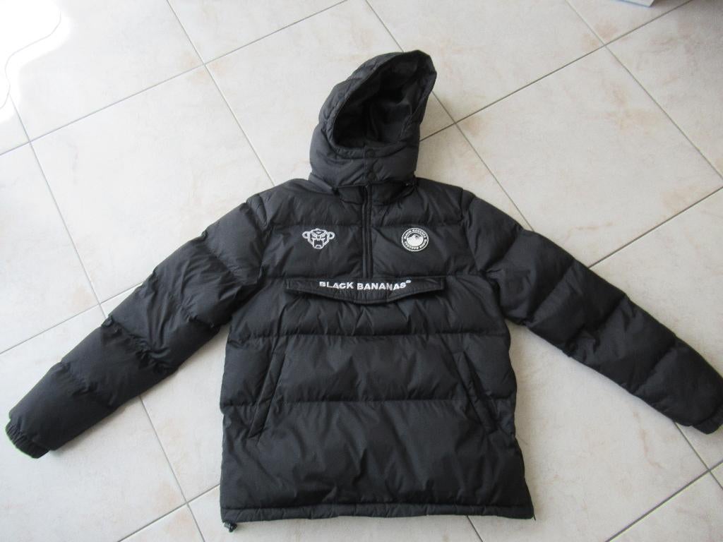 black bananas winterjas maat M, Maat 48/50 (M), Zwart, Ophalen of Verzenden, Zo goed als nieuw