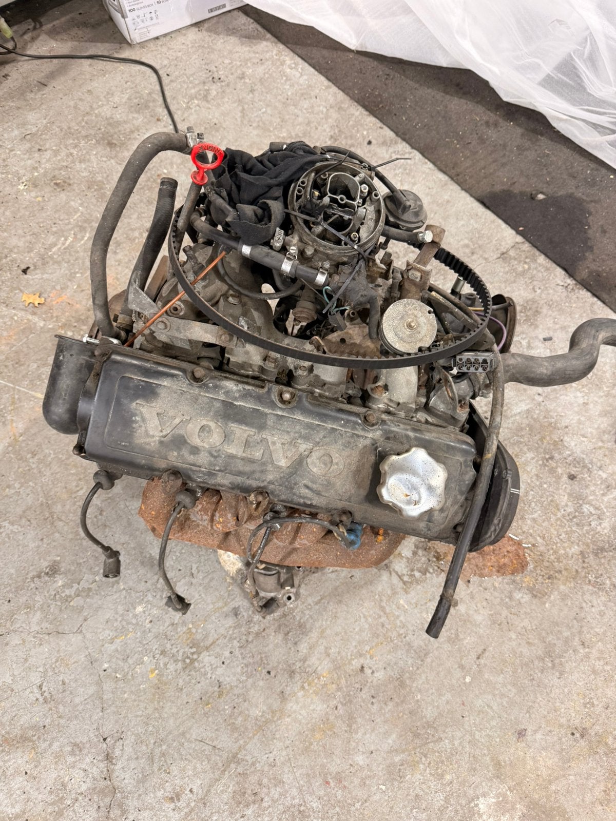 Volvo B230K en M47 bak, Ophalen, Gebruikt, Volvo