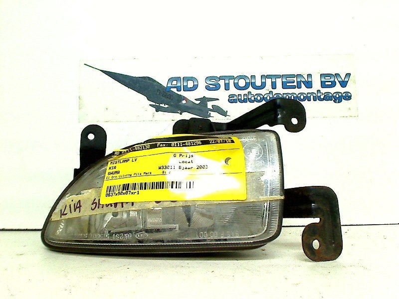 Mistlamp Links Voor Kia Shuma II (2001-05/2004-08), Info@kia.de, Kia Deutschland GmbH, Gebruikt, Theodor-Heuss-Allee 11, Frankfurt am Main 60486, , Duitsland