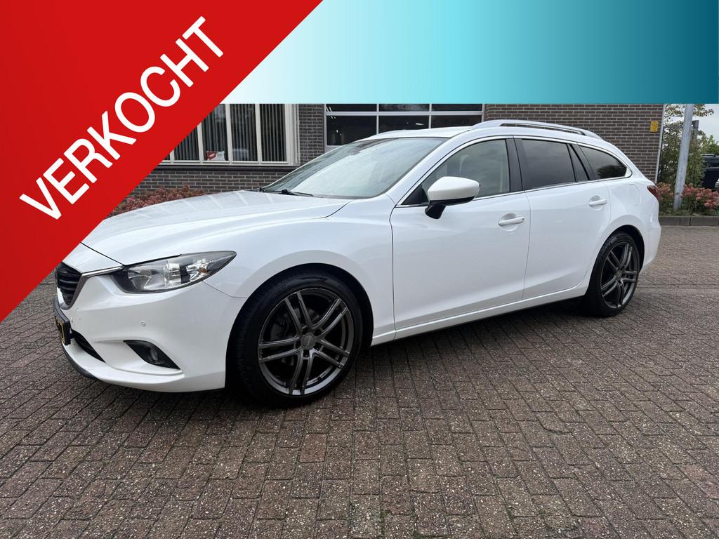 Mazda 6 Sportbreak 2.0 HP TS+ Skylease | stoel verwarming, Stof, Gebruikt, 680 kg, 4 cilinders