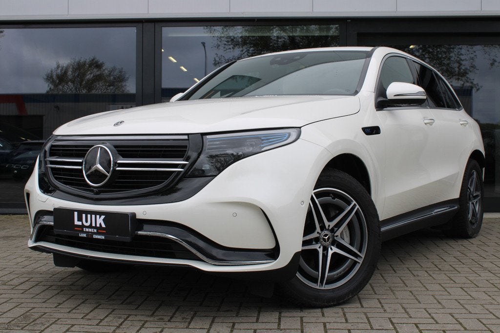 Mercedes-Benz EQC 400 4MATIC AMG Line Premium SOH 95,3%! 80, Automaat, Gebruikt, Beige, 2395 kg