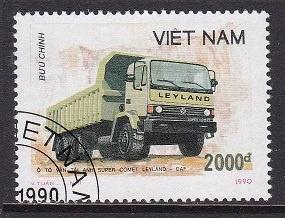 4205 - Vietnam michel 2136 gestempeld , Leyland – DAF S, Verzenden, Gestempeld, Oost-Azië
