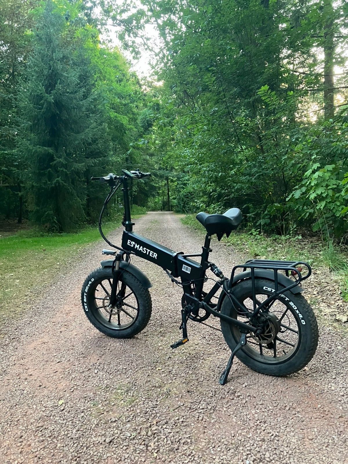 Nette esmaster fatbike, 20 inch of meer, Zo goed als nieuw, Deels opvouwbaar, Ophalen