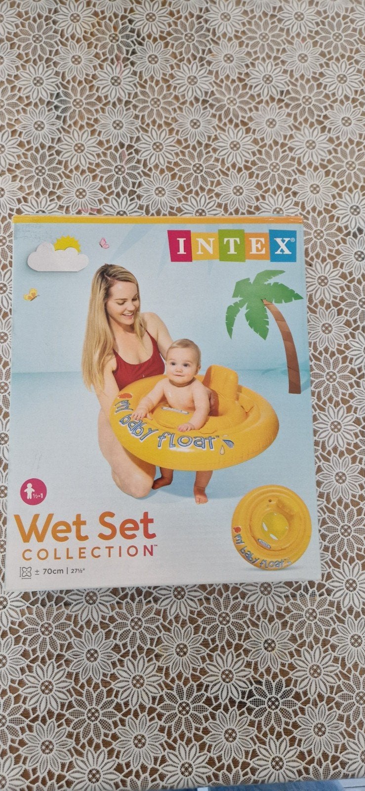 Intex Baby Zwemband / Baby Float - Nieuw, tot 11kg, Zwemband, Intex, Nieuw, Ophalen of Verzenden