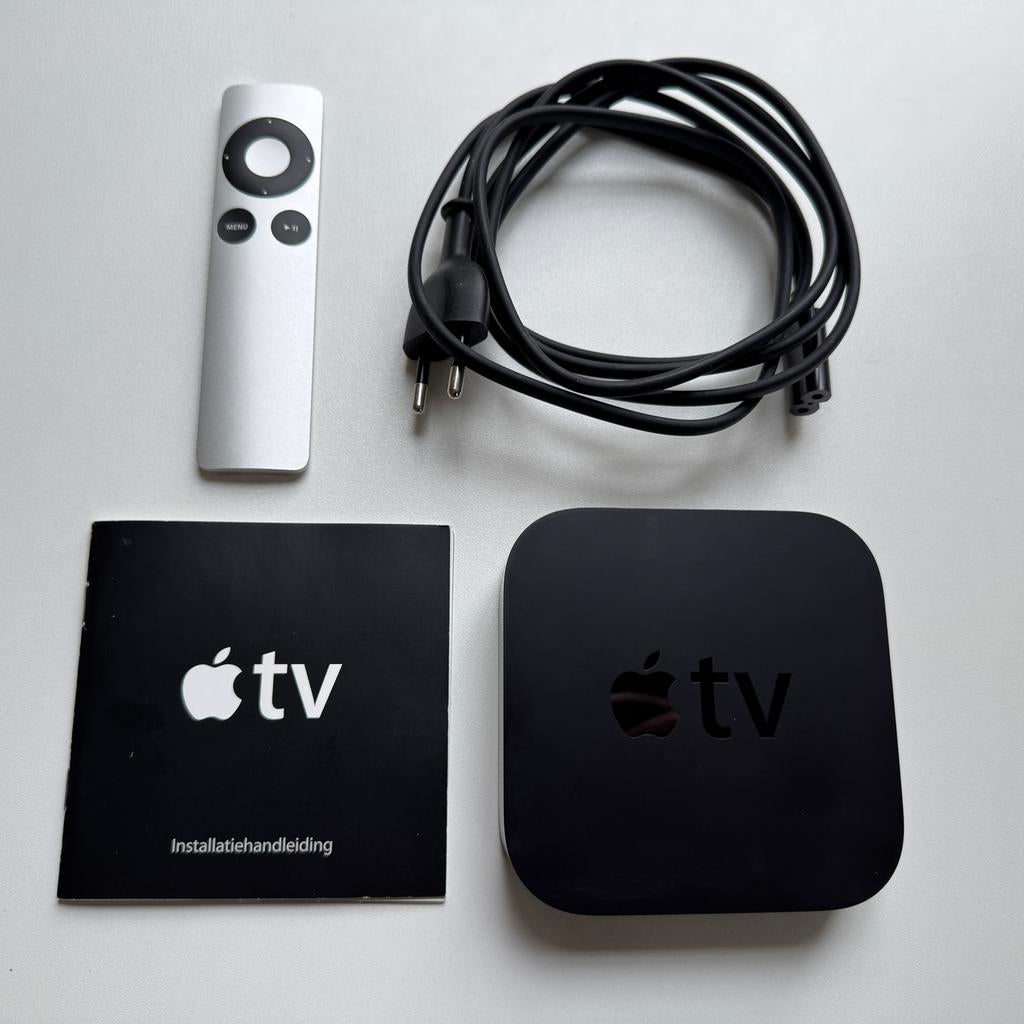Apple TV, Audio, Tv en Foto, Mediaspelers, Ophalen, Zo goed als nieuw, HDMI
