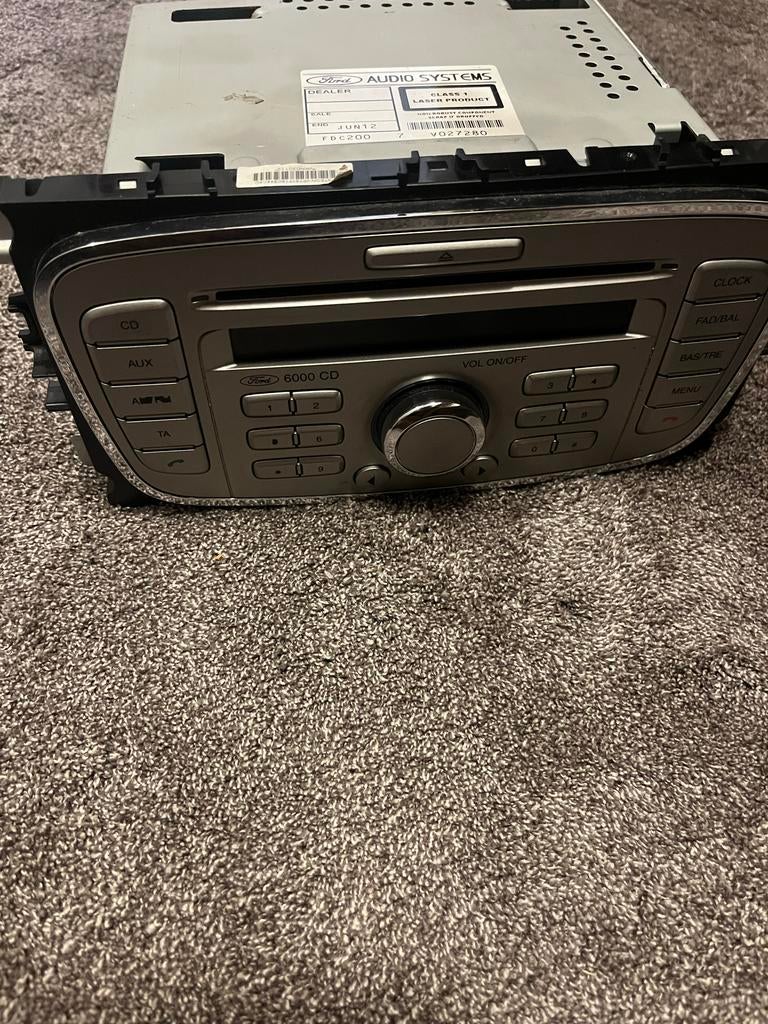 Ford 6000 CD Autoradio Hoofdeenheid, Auto diversen, Ophalen of Verzenden, Gebruikt