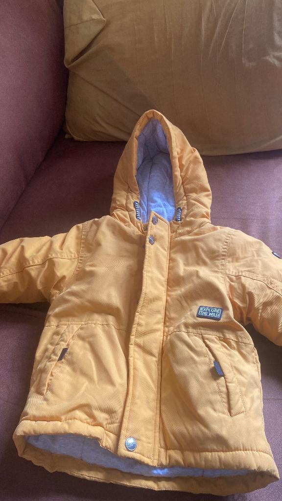 Topomini ski jasje geel maat 80, Kinderen en Baby's, Jongetje of Meisje, Topomini, Ophalen of Verzenden, Zo goed als nieuw