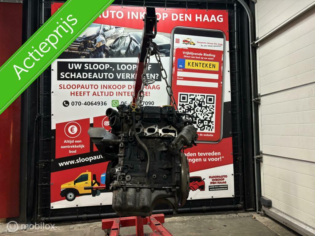 Opel Corsa Agila ('03-10) 1.0 12V Motorblok Z10XEP 127.929KM, Ophalen of Verzenden, Gebruikt, Opel