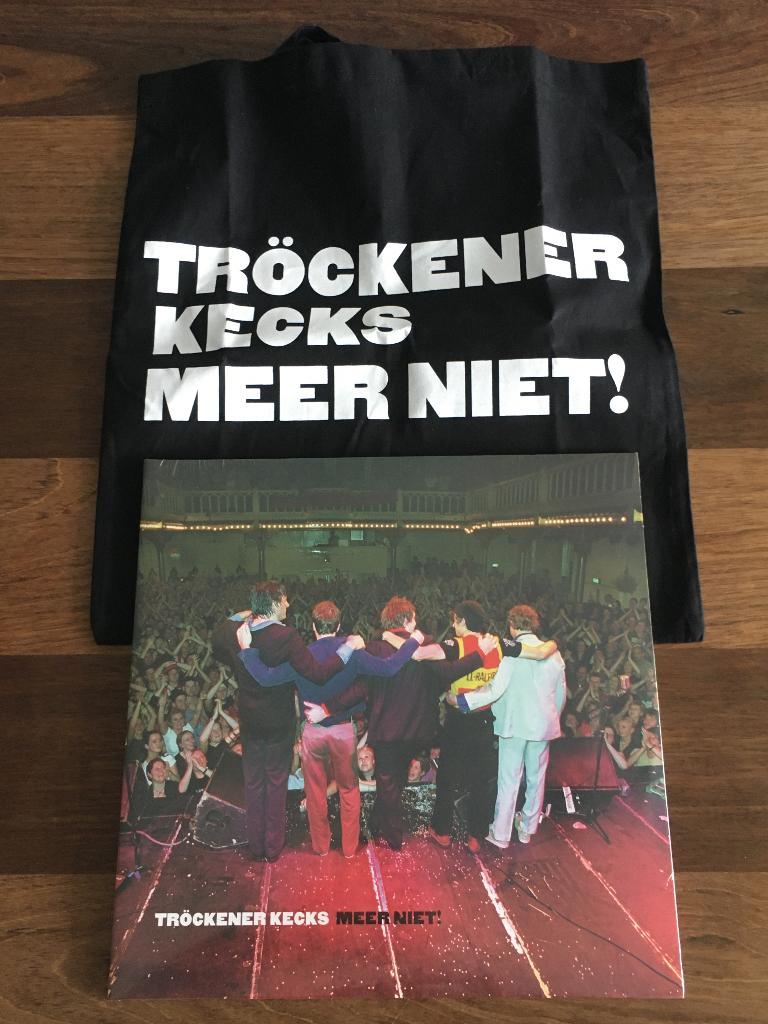 Vinyl 2LP + Totebag Trockener Kecks Meer Niet! Live NIEUW, Cd's en Dvd's, Vinyl | Nederlandstalig, Ophalen of Verzenden, Nieuw in verpakking