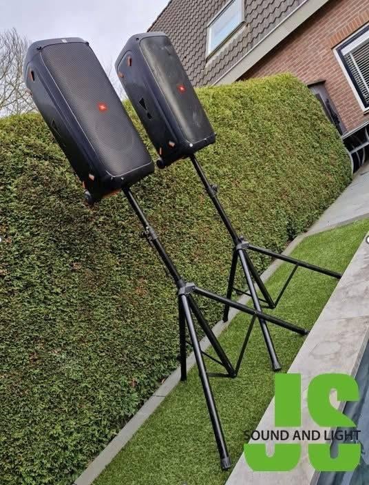Geluidsset huren voor feest - eenvoudig en krachtig (JBL), Ophalen, Nieuw, Overige