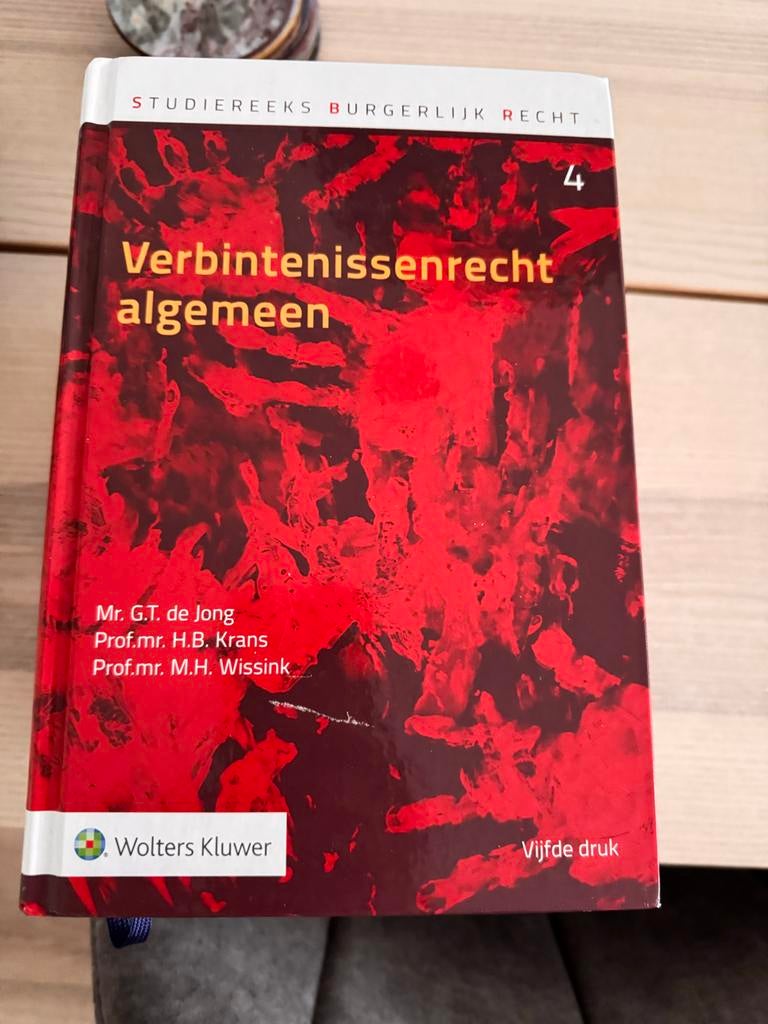 Verbintenissenrecht Algemeen - Studiereeks Burgerlijk Recht, Ophalen of Verzenden, Alpha, Gelezen, HBO
