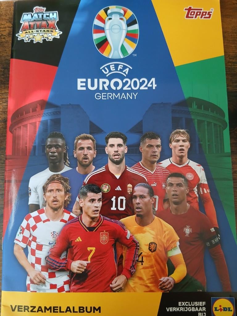 Euro 2024 boekje, Ophalen of Verzenden, Zo goed als nieuw, Meerdere plaatjes