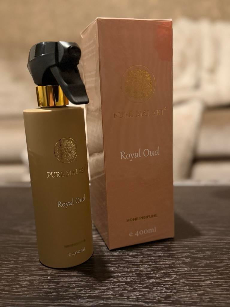 Pure Malaki Royal Oud Home Parfum 400ml, Ophalen of Verzenden, Schoonmaakmiddel