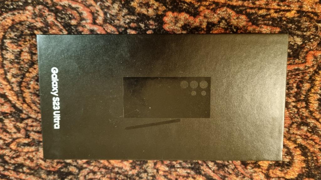 Heel mooie Samsung zwarte S23 Ultra 512GB