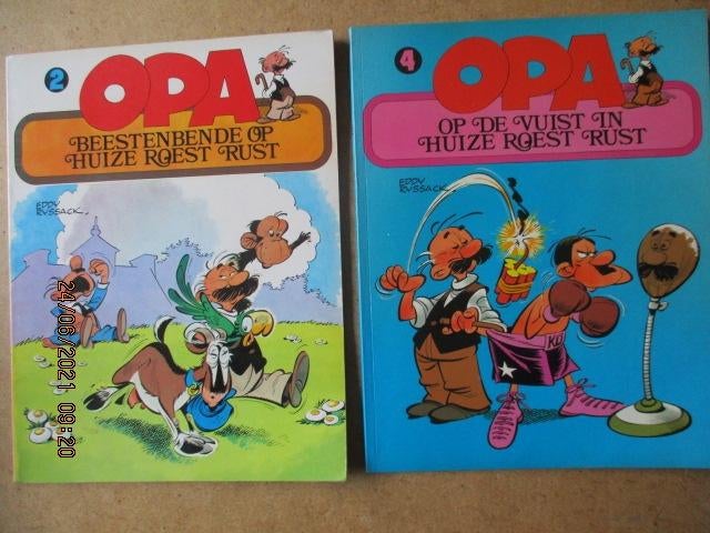 adv3677 opa, Boeken, Stripboeken, Gelezen, Eén stripboek, Ophalen