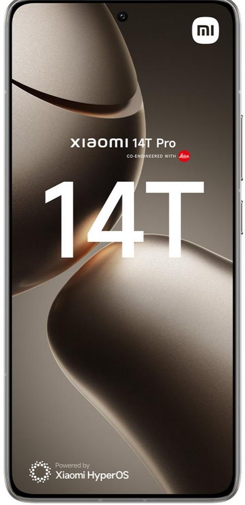 Xiaomi 14T Pro 5G Dual Sim 12/512GB Titan Gray, Telecommunicatie, Xiaomi, Overige modellen, Xiaomi, Nieuw