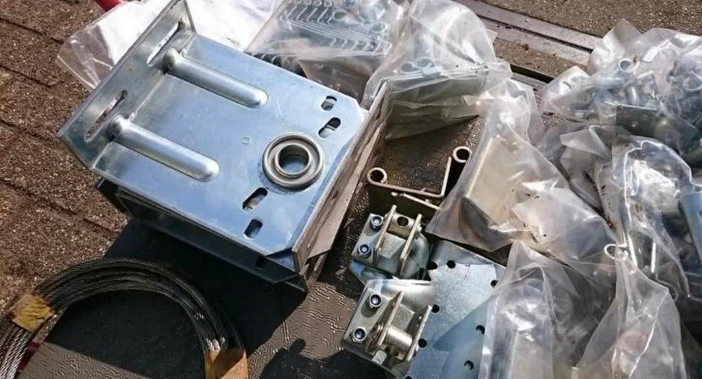 Onderdelen, service, reparatie garagedeur, roldeur, deuren, Garagedeur, Ophalen of Verzenden, Zo goed als nieuw, 120 cm of meer