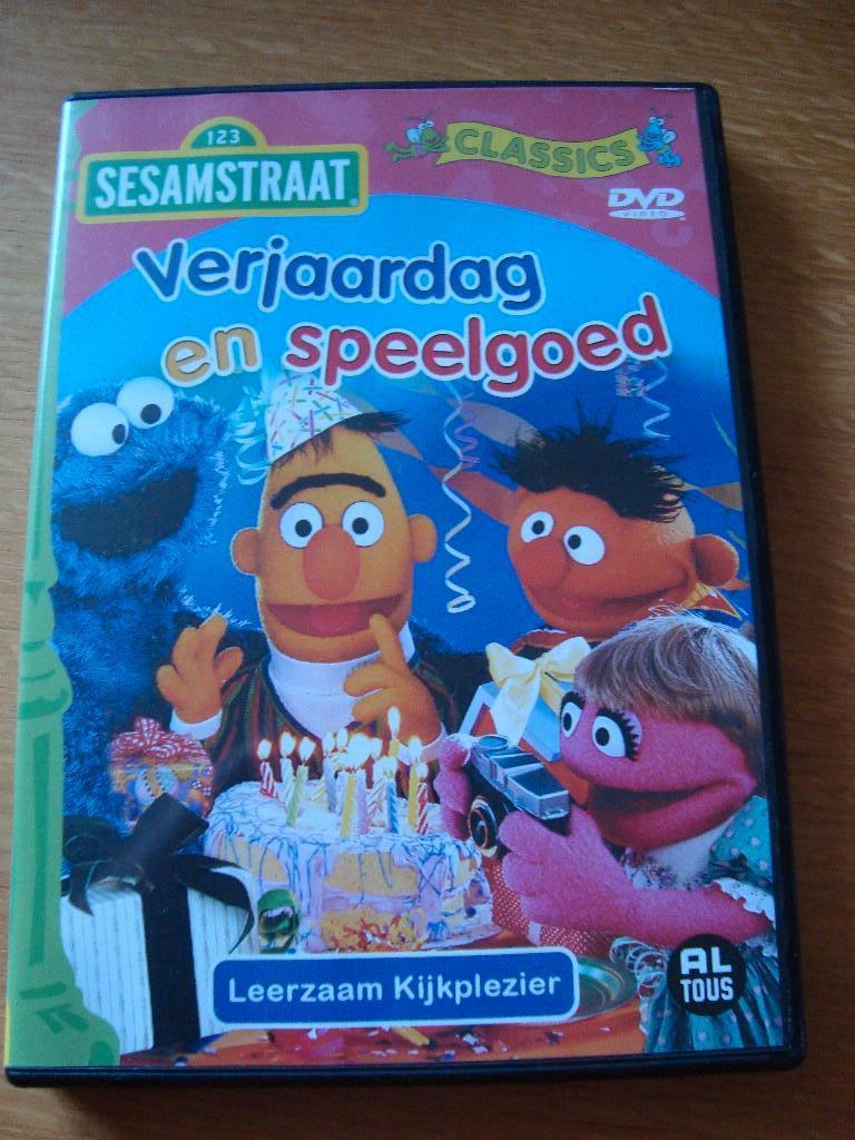 Sesamstraat verjaardag en speelgoed leerzaam kijkplezier, Alle leeftijden, Ophalen of Verzenden, Zo goed als nieuw, Tv fictie