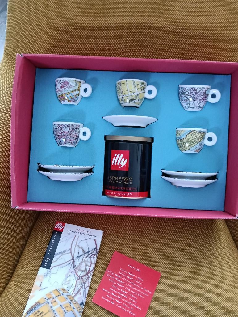 Illy  su Collection  Bob Raushenberg, Ophalen of Verzenden