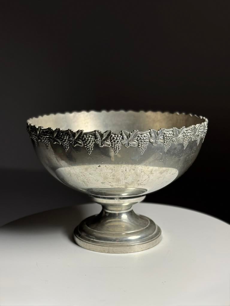 Champagne koeler druiventrossen, Huis en Inrichting, Woonaccessoires | Wijnrekken, Gebruikt, Minder dan 50 cm, Hout, Minder dan 5 flessen