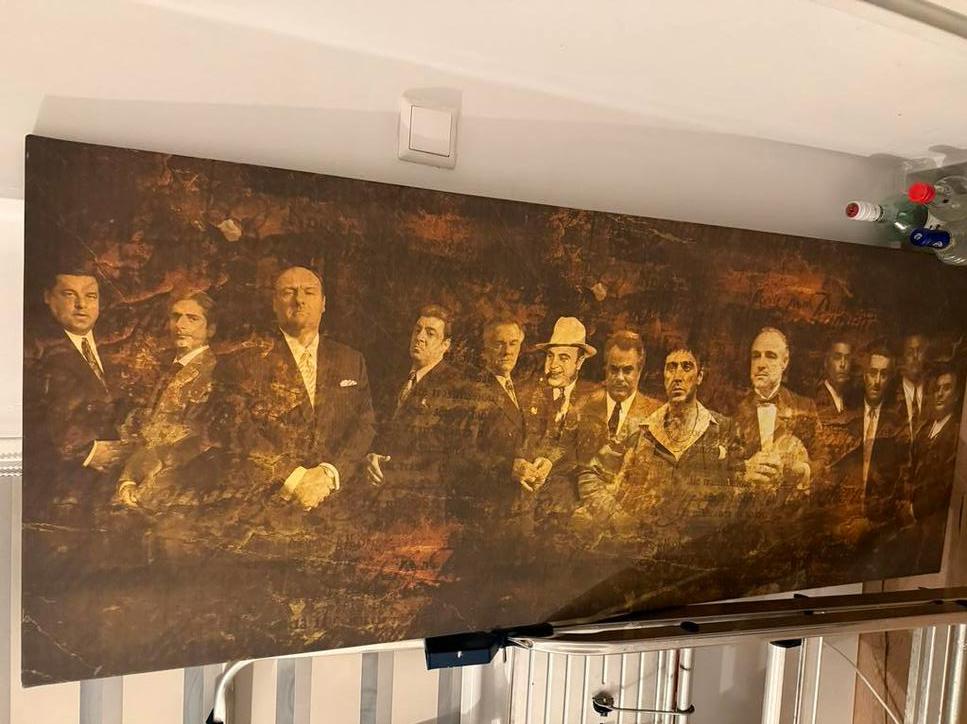 Maffia Bazen Canvas Schilderij, Ophalen