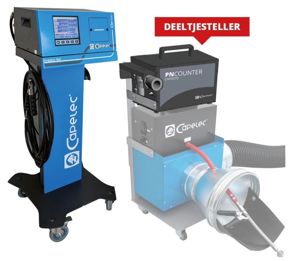 Deeltjesteller Capelec CAP3070 op VOORRAAD, Auto diversen, Ophalen, Capelec, Info@jntest.nl, Montpelier