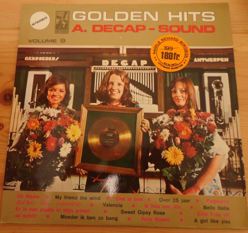 A.Decap-Sound -VOL;9 (LP), Gebruikt, Single, Ophalen of Verzenden, Pop