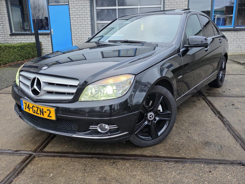 Mercedes-Benz C-Klasse 3.0 C280 Sedan 4MATIC AUT 2008 Zwart, Automaat, 1800 kg, Zwart, 1535 kg