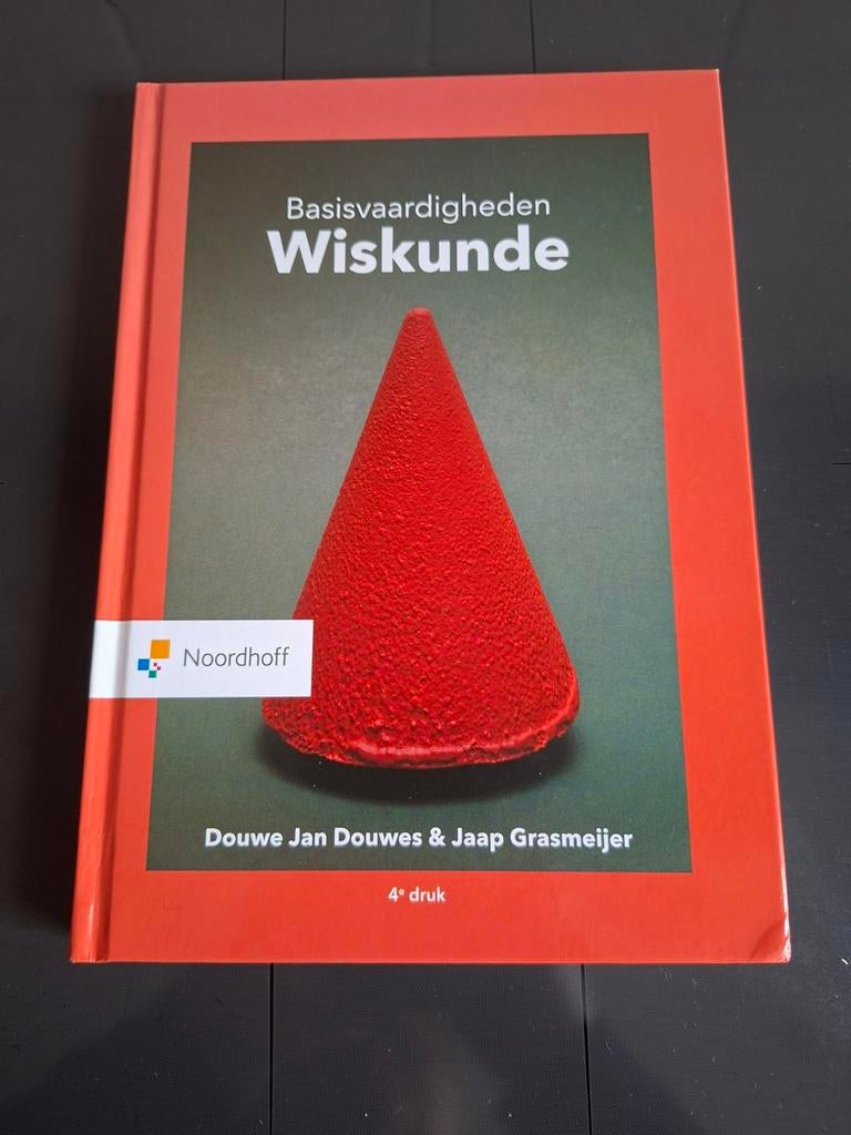 Basisvaardigheden Wiskunde - Douwe Jan Douwes, Boeken, Douwe Jan Douwes & Jaap Grasmeijer, Zo goed als nieuw, Beta, HBO