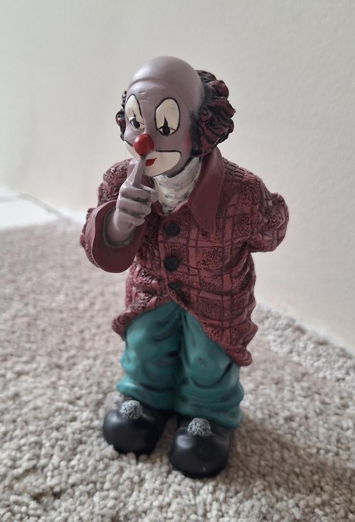 Gilde clown met bloemen Gilde handwerk, Ophalen of Verzenden, Zo goed als nieuw