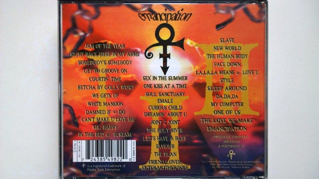 The Artist (Formerly Known As Prince) - Emancipation, Ophalen of Verzenden, Zo goed als nieuw