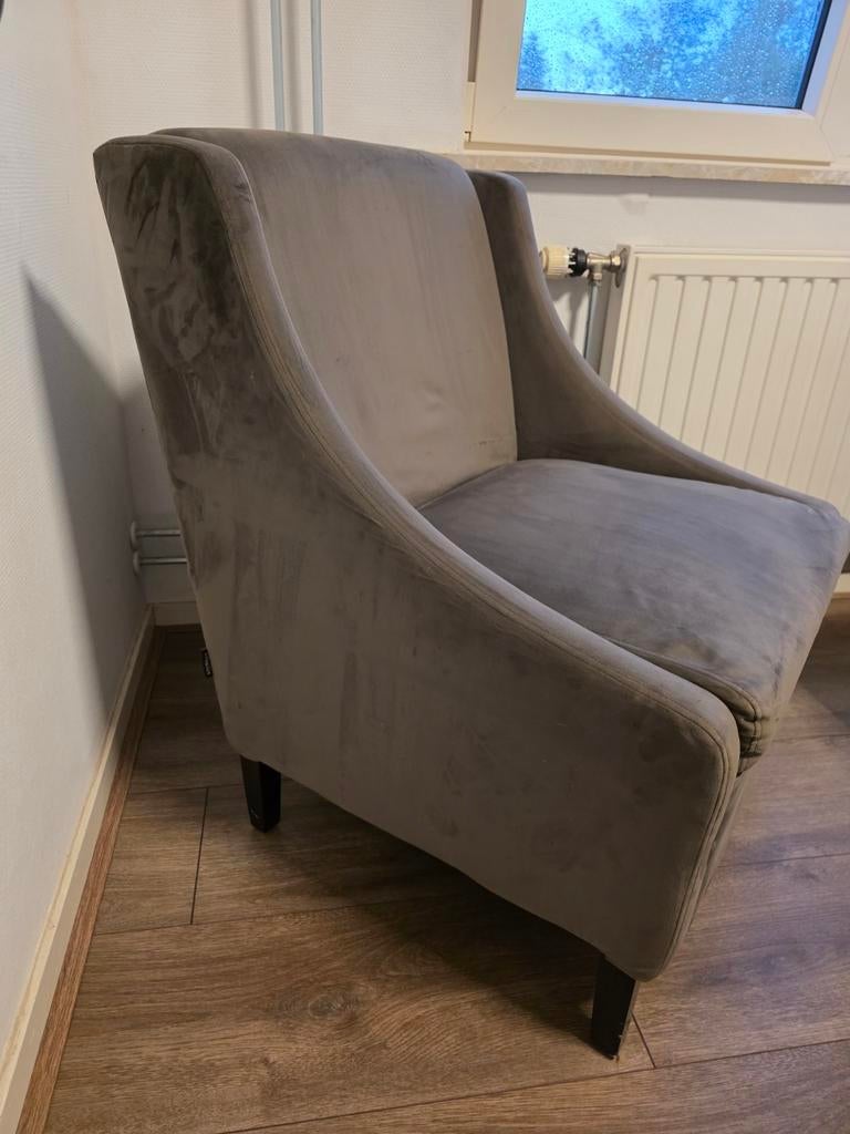 Riverdale, fauteuil, velours, 2 stuks, Ophalen, Minder dan 75 cm, Riverdale, landelijk, Zo goed als nieuw