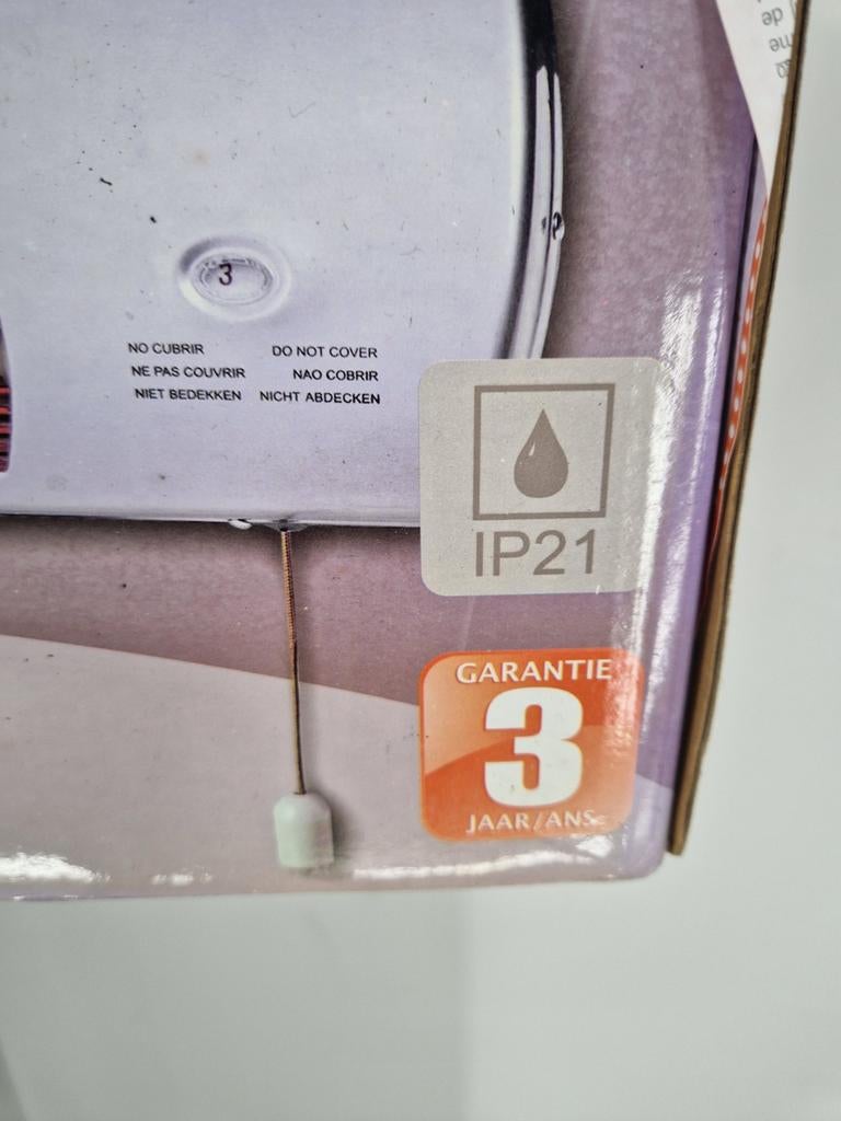 Sencys Infrarood Wandheater | 500/1000/1500W | IP21 | Nieuw, Elektrisch, Nieuw, Ophalen of Verzenden, Info@sencys.com