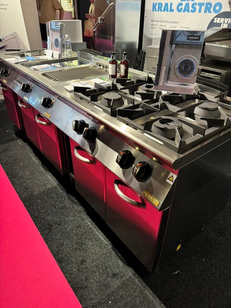 Burgerkeuken | Bakwand | Smash Burgers | Premium Merk | NIEU, Ophalen, Nieuw in verpakking, Fornuis, Frituur en Grillen