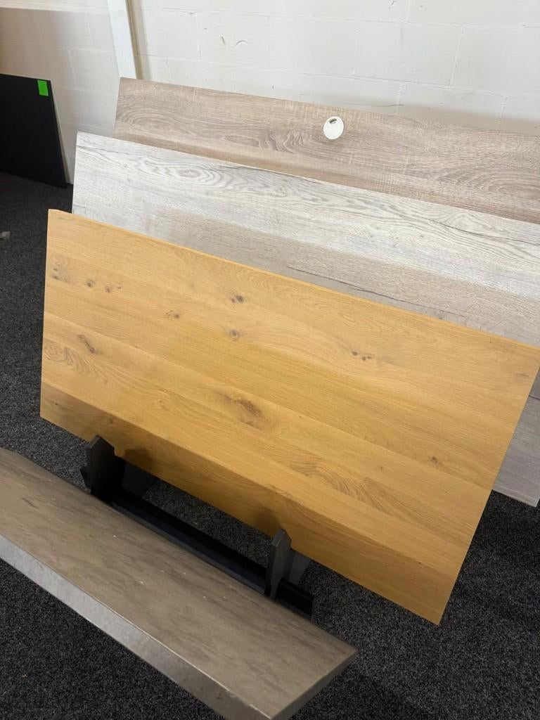 Eikenlook Tafelblad 140x70 cm, Huis en Inrichting, Tafels | Eettafels, Ophalen, Overige materialen, Gebruikt, 100 tot 150 cm