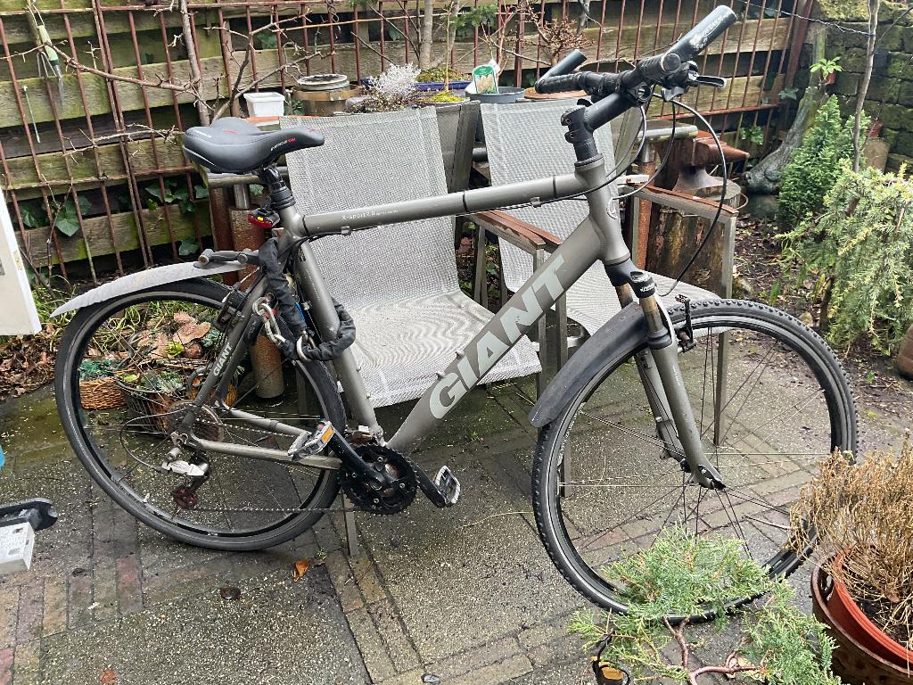 Giant x sports 2.0 sportfiets, Fietsen en Brommers, 28 inch, Gebruikt, Vering, Meer dan 20 versnellingen