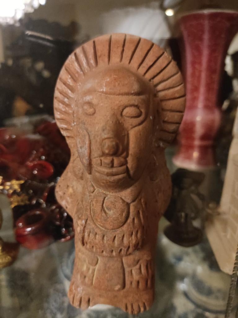 Aardewerk Inca beeldje, Ophalen of Verzenden