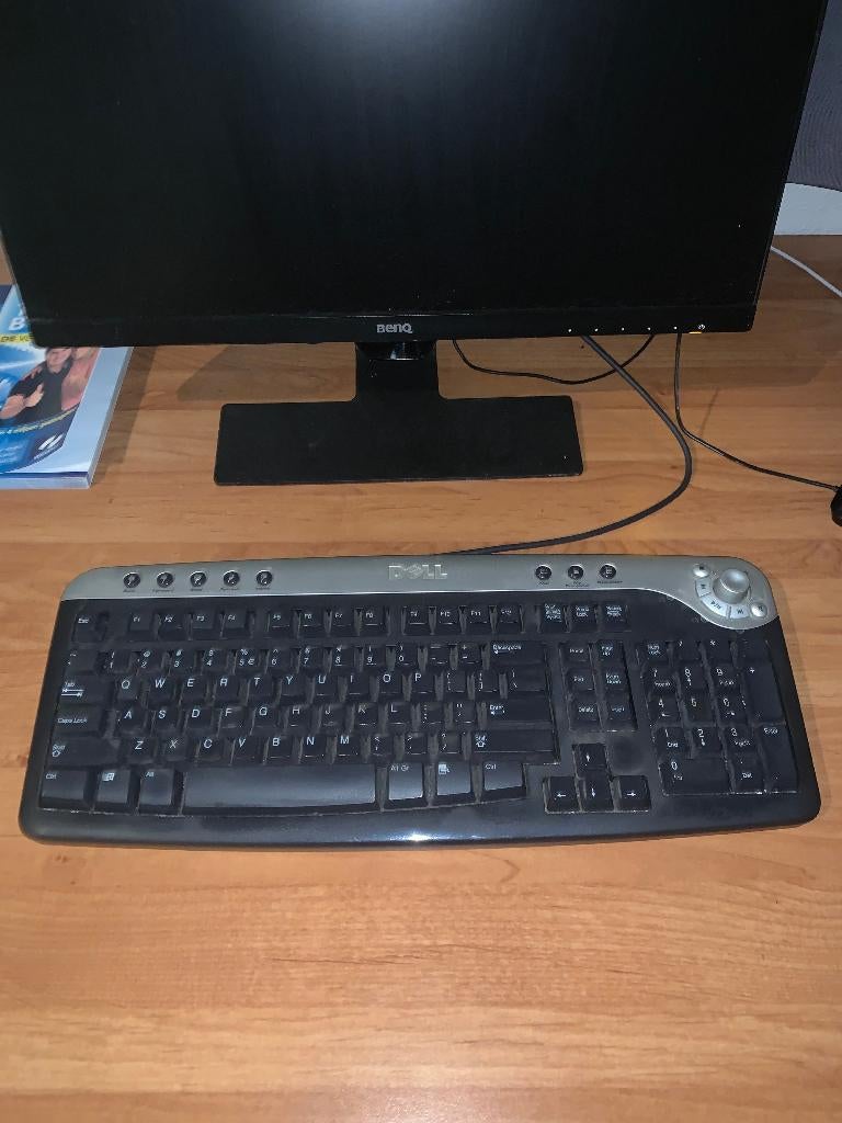 Dell PS2 Multimedia gaming toetsenbord RT7D30, Computers en Software, Toetsenborden, Gebruikt, Ophalen of Verzenden, Dell, Qwerty