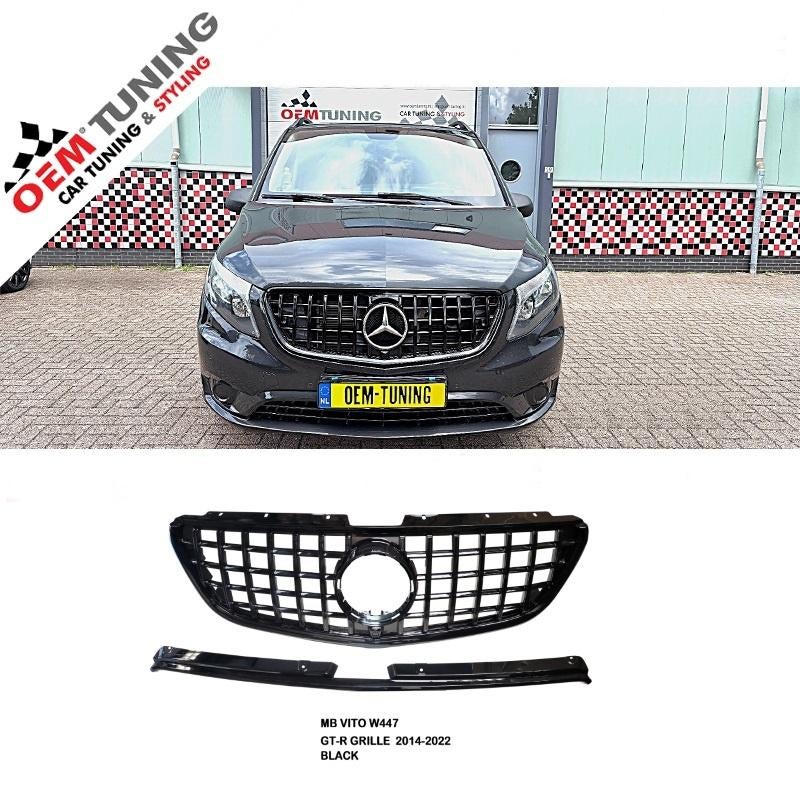 Mercedes-Benz VITO W447| GT-R GRILLE | 2014-2024 | black