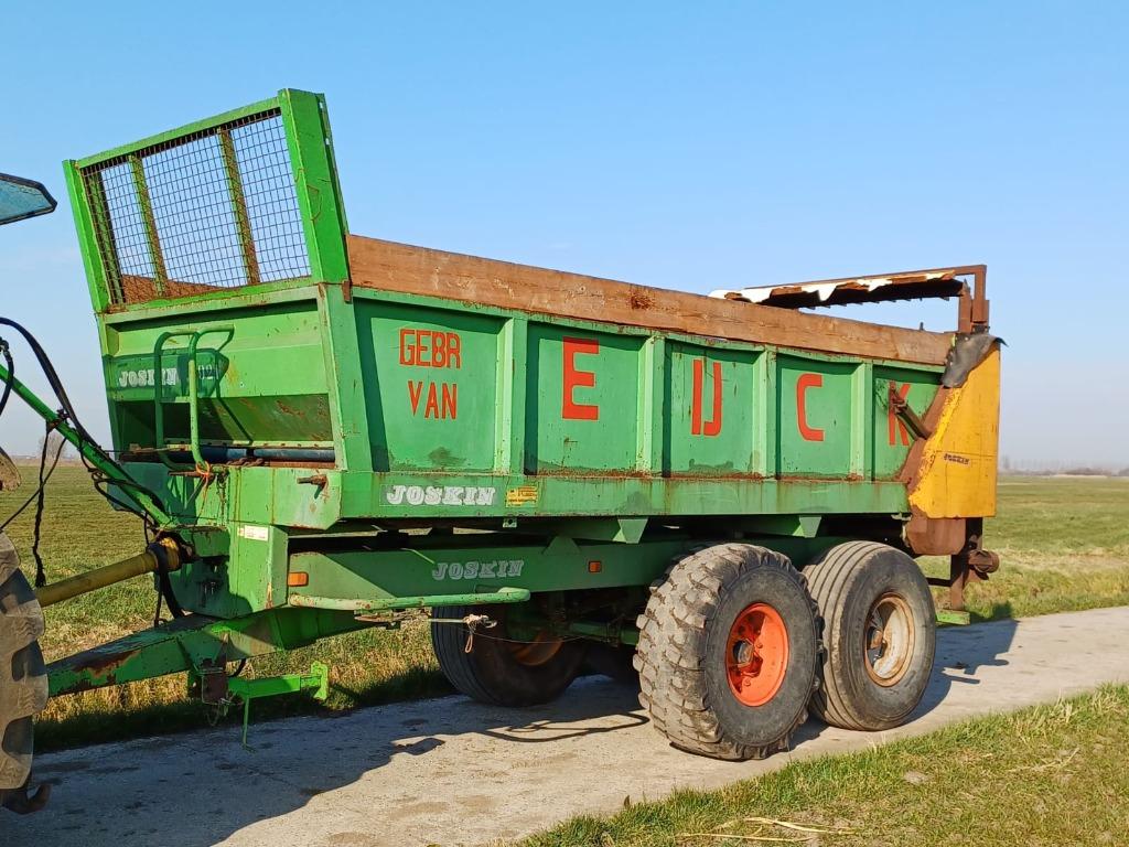 SCHIJVENEG,MESTVERSPREIDER,HEFTRUCK, Ophalen, Akkerbouw, Weidebouw