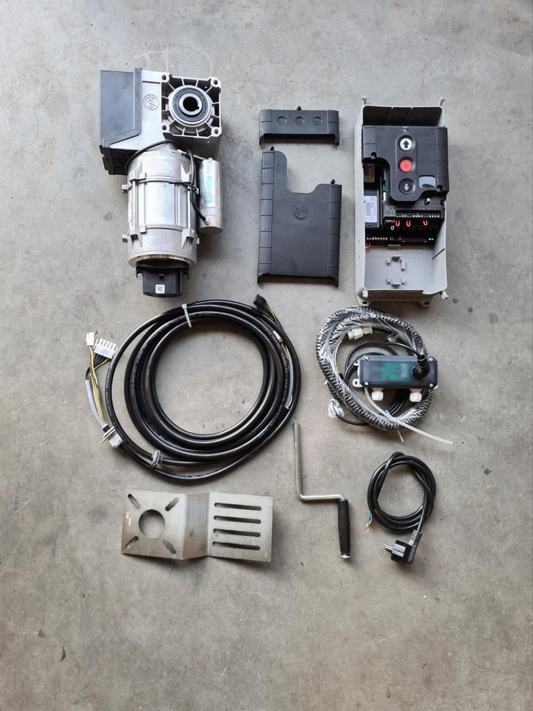 Motor 230 volt overheaddeur roldeur garagedeur  Gfa ts970, Ophalen of Verzenden, Metaal, 120 cm of meer, 215 cm of meer