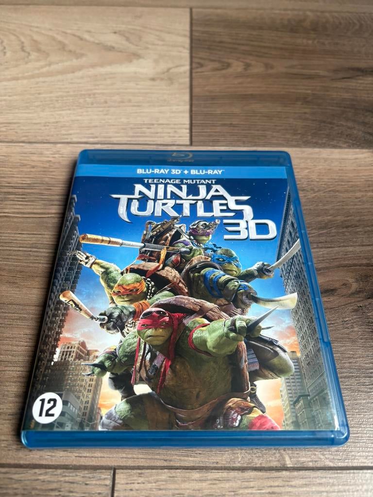 Teenage Mutant Ninja Turtles 3D blu ray Nederlandse uitgave, Cd's en Dvd's, Blu-ray, Ophalen of Verzenden, Zo goed als nieuw, Actie