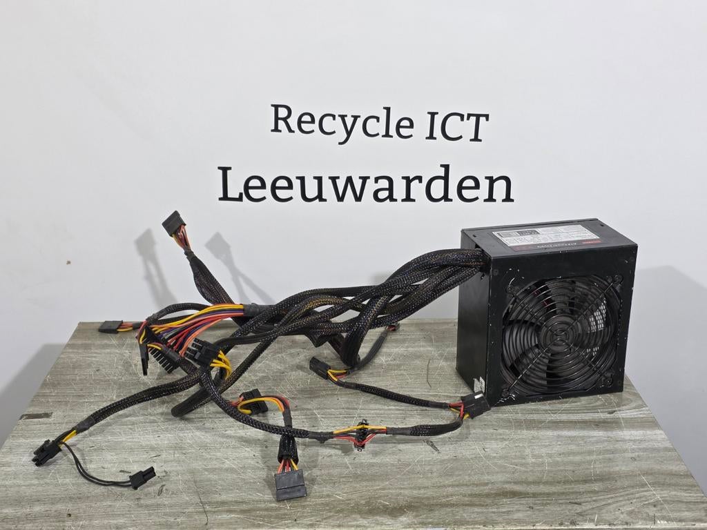 Ms-tech 650w max voeding psu power supply ms-n650-val, Ophalen of Verzenden, Gebruikt