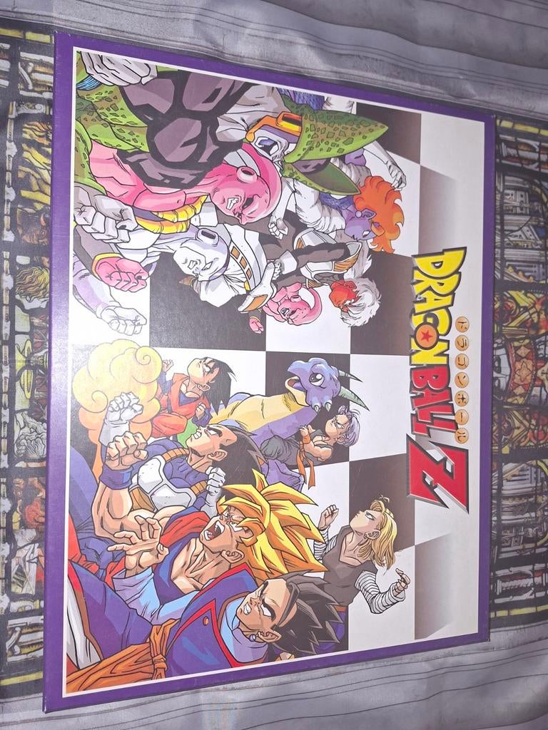 Dragonball Z schaakspel, compleet met boekjes., Hobby en Vrije tijd, Gezelschapsspellen | Bordspellen, Ophalen