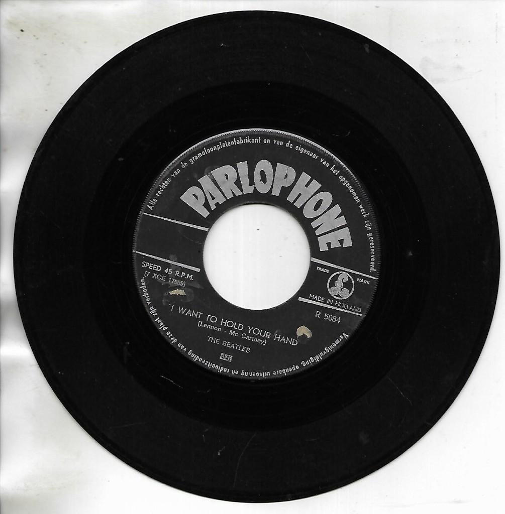 The Beatles - I want to hold your hand, Gebruikt, 7 inch, Single, Ophalen of Verzenden