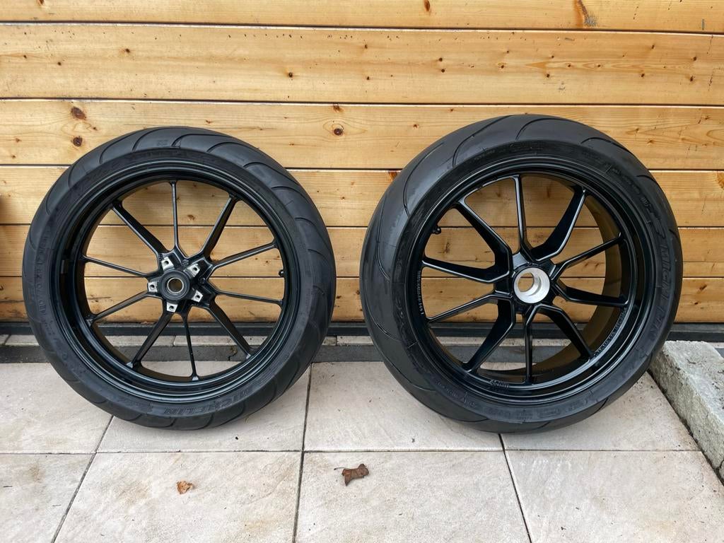 Ducati Velgen met Banden van Monster 1100 Evo - Origineel, Motoren, Onderdelen | Ducati, Gebruikt, Ophalen