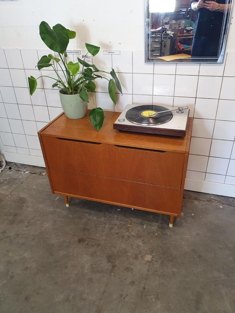 Vintage dekenkist jaren 60 mid century, Ophalen, ,, Zo goed als nieuw, ,