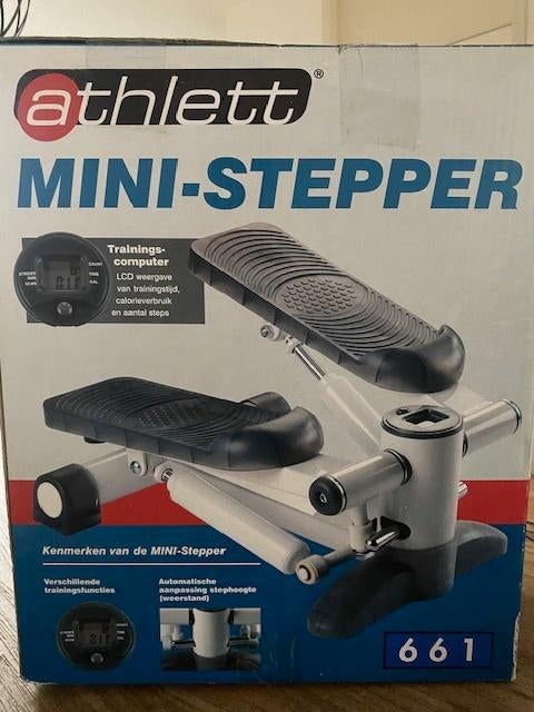 Athlett mini stepper, Sport en Fitness, Fitnessapparatuur, Ophalen, Nieuw, Metaal, Stepapparaat