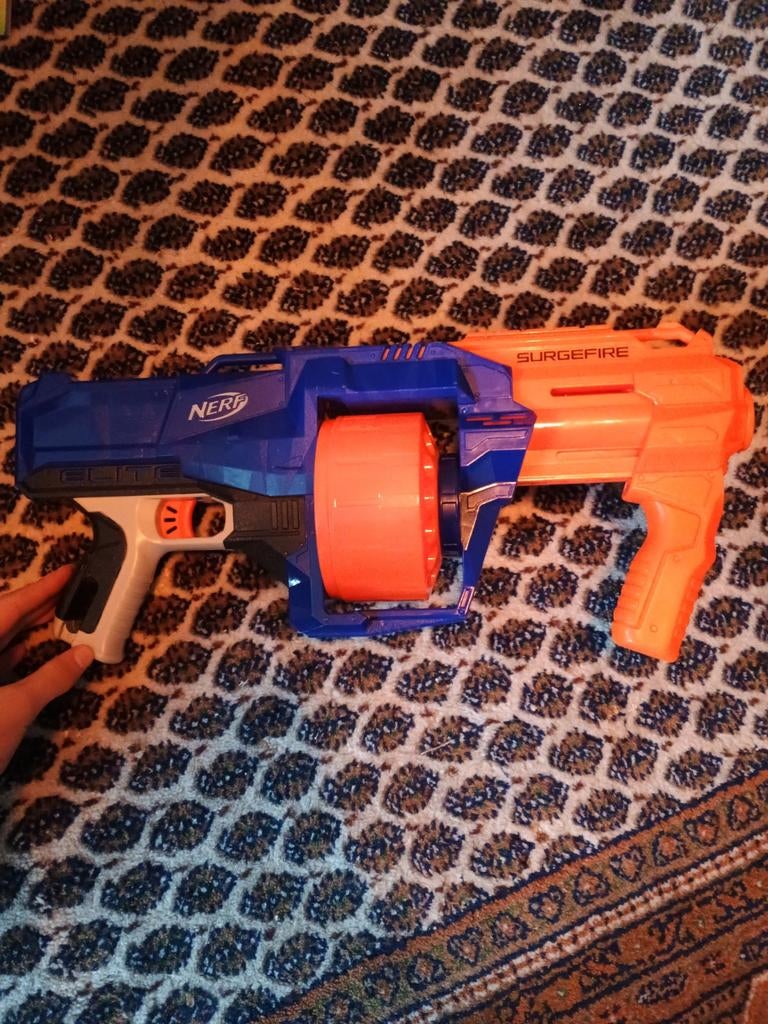 Nerf N-Strike Elite Surgefire, Ophalen, Zo goed als nieuw